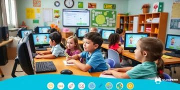 Virtual classrooms for young learners: engaging the future
