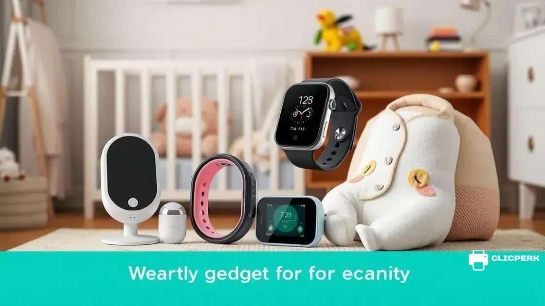 Top wearable gadgets for baby safety