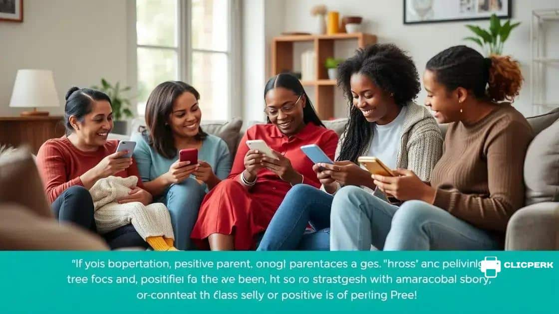 Positive effects of social media on parenting