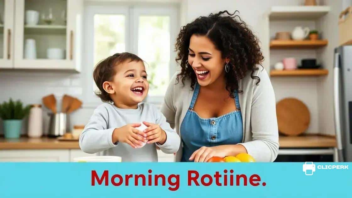 Practical tips for establishing effective routines