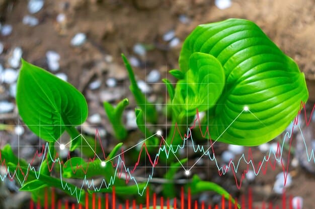 A graph illustrating the growth of the biotechnology market in Brazil, highlighting the economic impact and investment trends in the sector.
