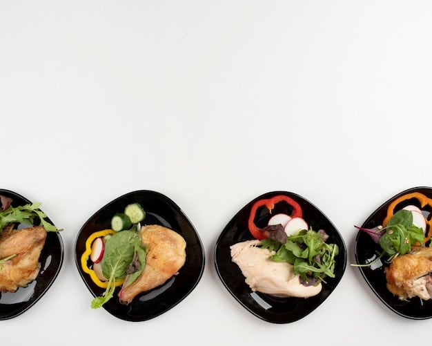 An overhead shot of a platter showcasing various dishes made with mangarito. These could include mashed mangarito, roasted mangarito slices, mangarito fries, and a creamy mangarito sauce. The platter is garnished with fresh herbs, and the dishes are arranged aesthetically to highlight the versatility and appeal of mangarito in different culinary preparations.