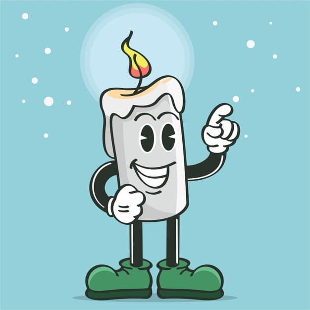 A humorous cartoon showing a person holding a lit candle with a sad expression, while a couple kisses in the background, illustrating the expression 
