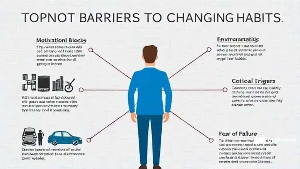 Common barriers to changing habits