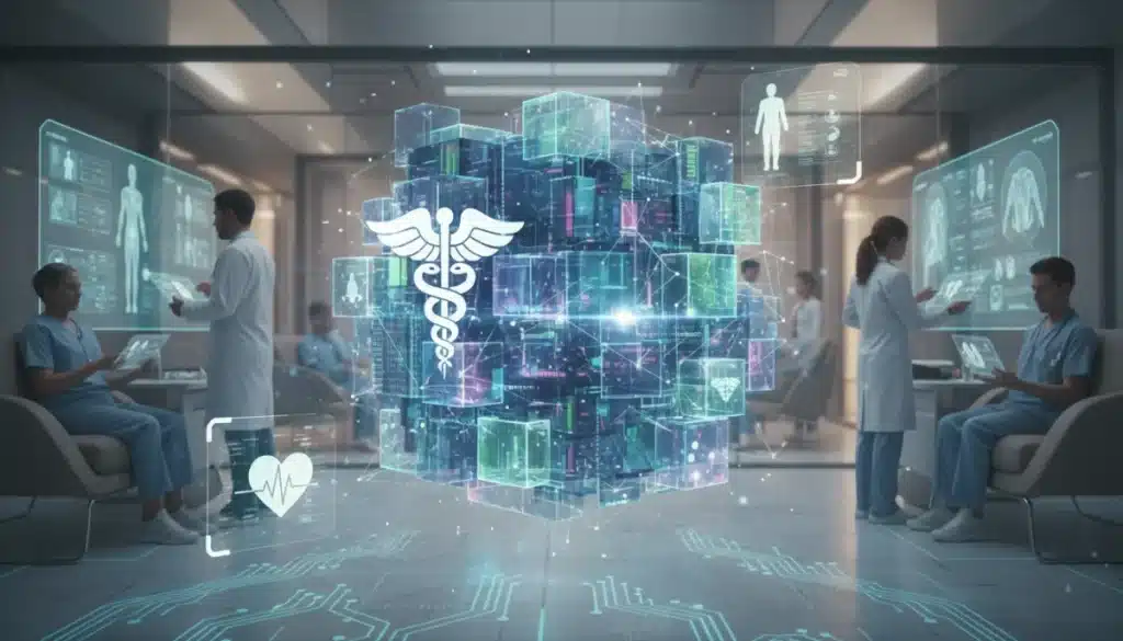 Blockchain in US Health Records: Security & Interoperability by 2026