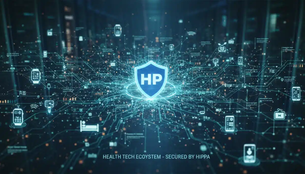 Interconnected health devices and HIPAA compliance shield