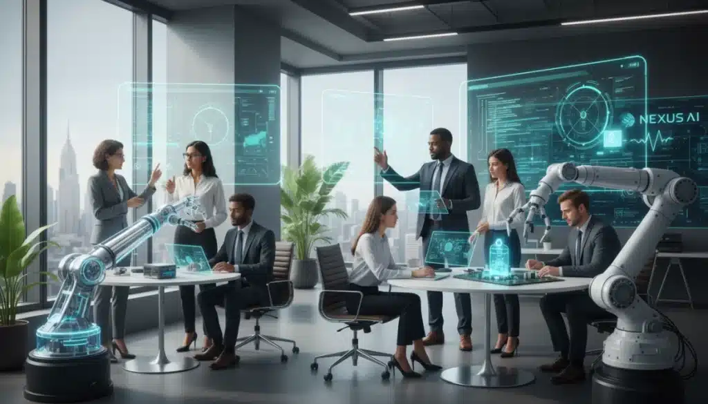 Human-Machine Collaboration: Boost US Workplace Productivity Now
